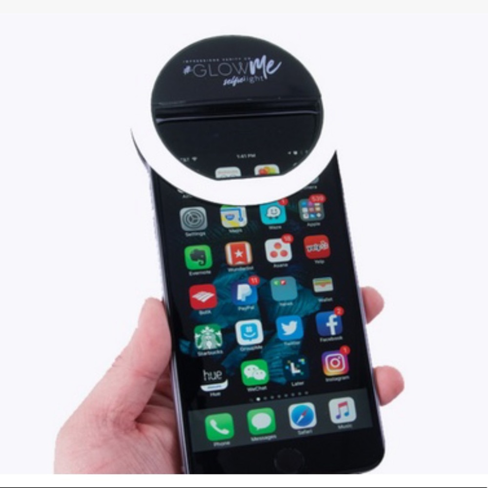 GLOWME® 1.0 LED SELFIE RING LIGHT FOR SMARTPHONES